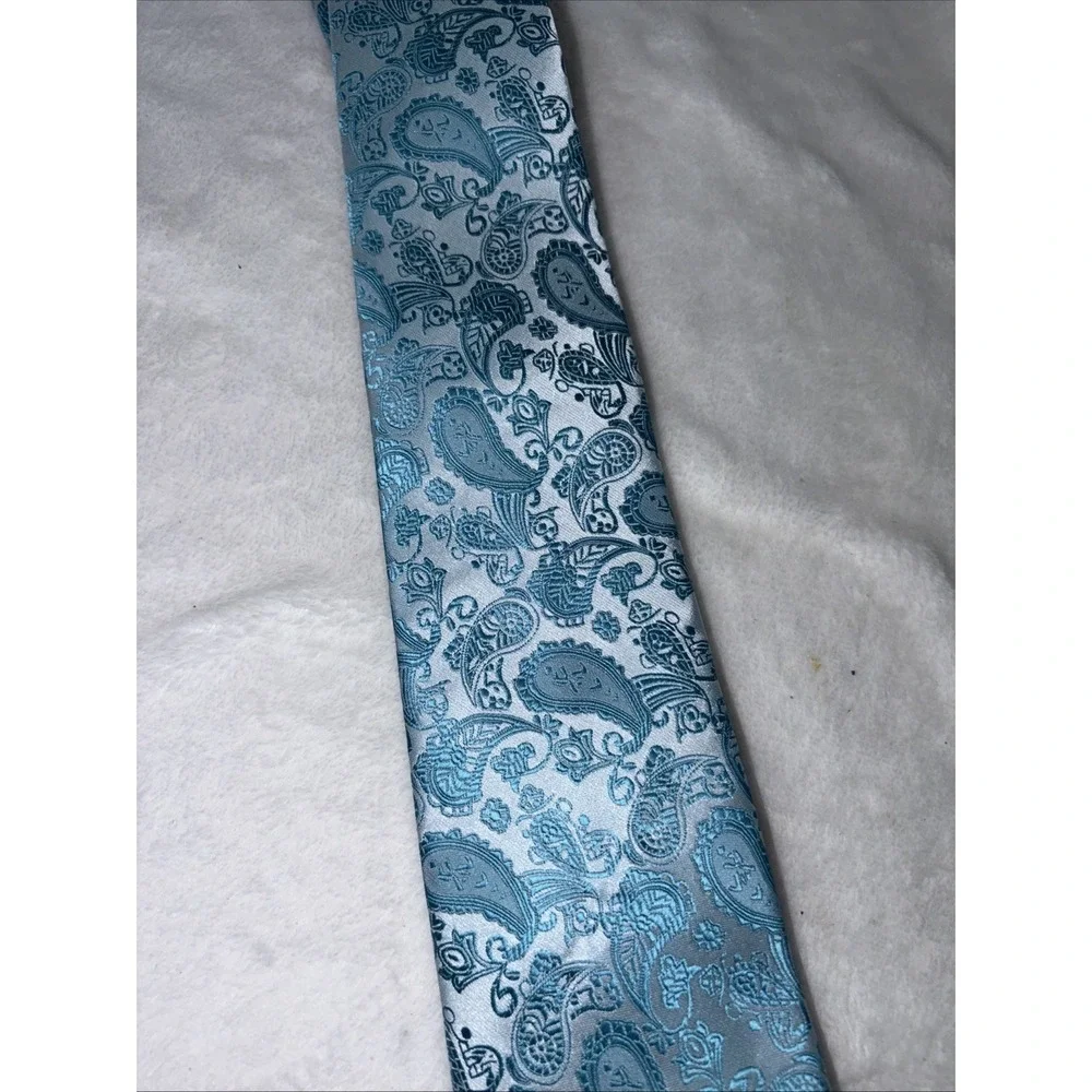 Kiss Paisley Ties Lot Of 2 Microfiber‎ Traditional Business Professional